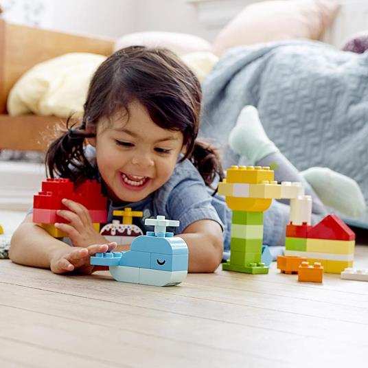 LEGO DUPLO 10909 Classic Scatola Cuore, Primi Mattoncini Colorati da Costruzione, Giochi Educativi e Creativi per Bambini - 3