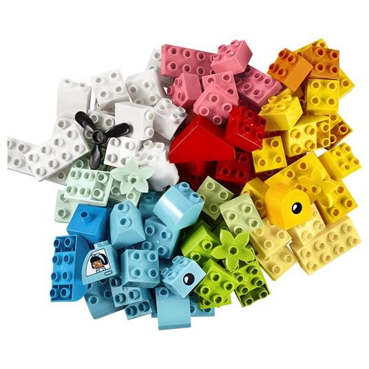 LEGO DUPLO 10909 Classic Scatola Cuore, Primi Mattoncini Colorati da Costruzione, Giochi Educativi e Creativi per Bambini - 9