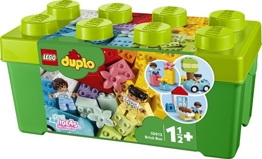 LEGO DUPLO 10913 Classic Contenitore di Mattoncini, Giochi Educativi per Bambini Creativi 1,5+ Anni, Sviluppo Abilità Motorie - 10