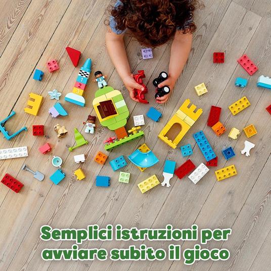 LEGO DUPLO 10914 Classic Deluxe Contenitore di Mattoncini Grande, Giochi Educativi per Bambini Creativi di 1,5+ Anni - 6