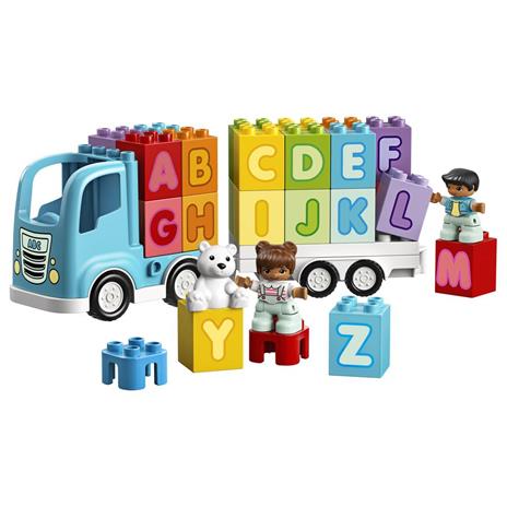 LEGO DUPLO 10915 Camion dell'Alfabeto, Mattoncini per lApprendimento delle Lettere, Giochi Educativi per Bambini 1,5+ Anni - 9