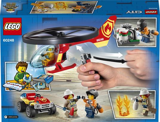 LEGO City Fire (60248). Elicottero dei pompieri - 11