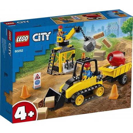 LEGO City Great Vehicles (60252). Bulldozer da cantiere - 4