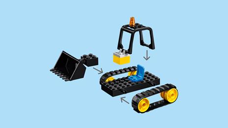 LEGO City Great Vehicles (60252). Bulldozer da cantiere - 11