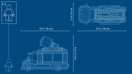 LEGO City 60253 Furgone dei Gelati, Camion Giocattolo con Skater e Cane, Giochi Creativi per Bambini dai 5 Anni in su - 14