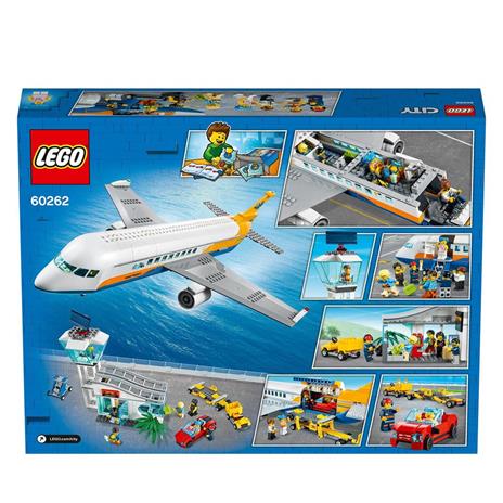 LEGO City 60262 Aereo Passeggeri, Set Terminal e Camion Giocattolo, per Bambini dai 6 Anni, Ricco di Dettagli e Accessori - 9