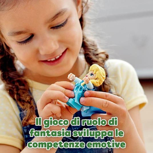 LEGO DUPLO Princess 10920 Il Tea Party di Elsa e Olaf, Set da Costruzione con Mattoncini Grandi, Dolcetti e Teiera - 4