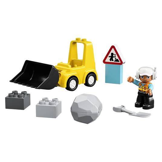LEGO DUPLO Town 10930 Bulldozer, Veicoli da Cantiere Giocattolo, Sviluppo delle Abilità Motorie, Giochi per Bambini - 7