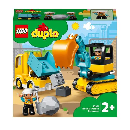 LEGO DUPLO Town (10931). Camion e scavatrice cingolata - 3