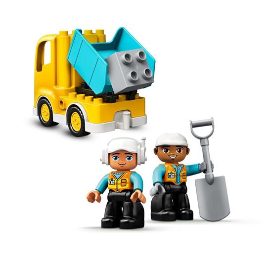 LEGO DUPLO Town (10931). Camion e scavatrice cingolata - 7