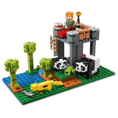 LEGO Minecraft 21158 LAllevamento di Panda, Set da Costruzione con le Figure di Alex e degli Animali, Giochi per Bambini - 4