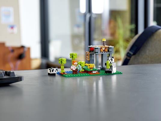 LEGO Minecraft 21158 LAllevamento di Panda, Set da Costruzione con le Figure di Alex e degli Animali, Giochi per Bambini - 9