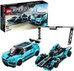 LEGO Speed Champions (76898). Formula E Panasonic Jaguar Racing GEN2 car & Jaguar I-PACE eTROPHY