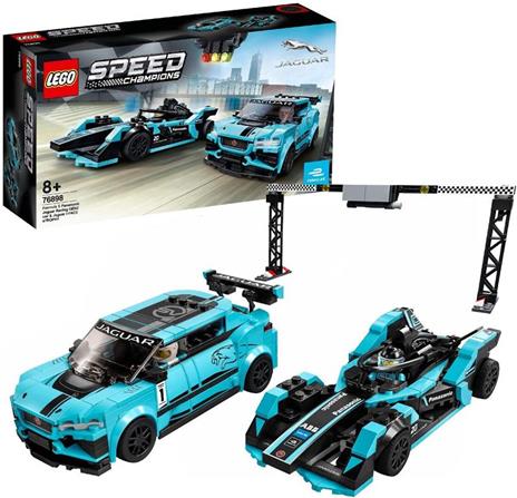 LEGO Speed Champions (76898). Formula E Panasonic Jaguar Racing GEN2 car & Jaguar I-PACE eTROPHY - 2