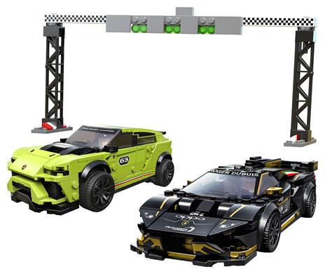LEGO Speed Champions (76899). Lamborghini Urus ST-X & Lamborghini Huracán Super Trofeo EVO - 2