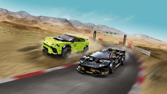 LEGO Speed Champions (76899). Lamborghini Urus ST-X & Lamborghini Huracán Super Trofeo EVO - 4