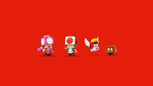 LEGO Super Mario (71368). La caccia al tesoro di Toad. Pack di Espansione - 4