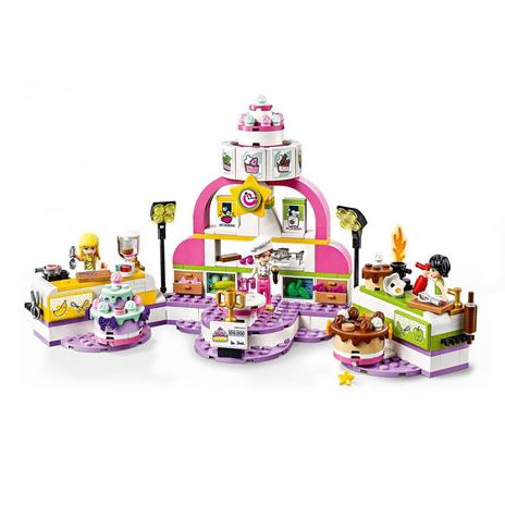 LEGO Friends 41393 Concorso di Cucina, Set con Torte e 3 Mini Bamboline, Giochi Creativi per Bambina e Bambino dai 6 Anni - 4