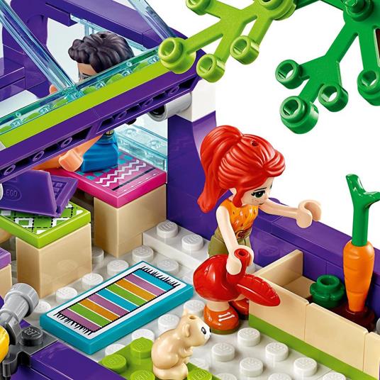 LEGO Friends 41395 Il Bus dell'Amicizia con Piscina e Scivolo, Playset con 3 Mini Bamboline, Autobus Giocattolo - 11