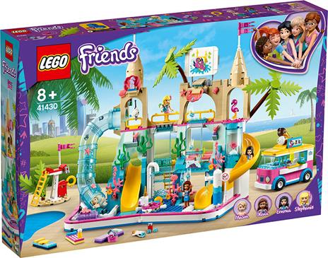 LEGO Friends (41430). Divertimento estivo al parco acquatico