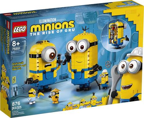 LEGO Minion (75551). Personaggi Minions e la loro tana