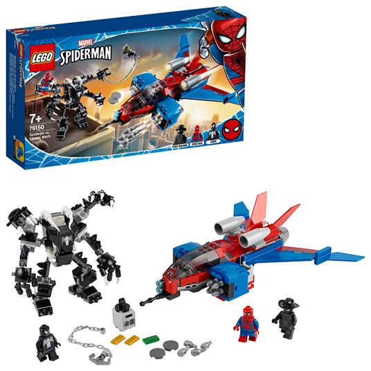 LEGO Super Heroes (76150). Spiderjet vs. Mech Venom - 4