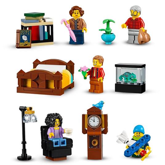 LEGO Creator 10270 Libreria Set Modulare da Collezione per Adulti Modellino da Costruire Idea Regalo Decorazione di Casa - 8