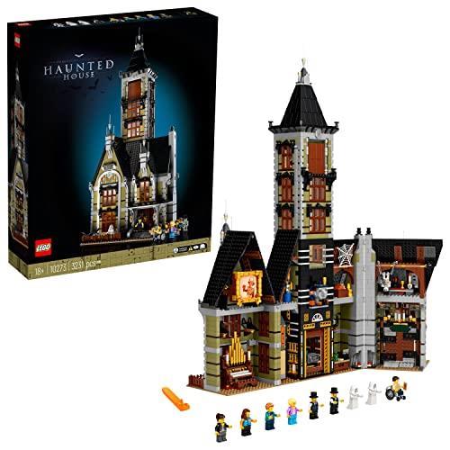 LEGO Icons 10273 La Casa Stregata Set Costruzioni per Adulti Modellino Fai da Te in Mattoncini con Minifigure Idee Regalo - 3