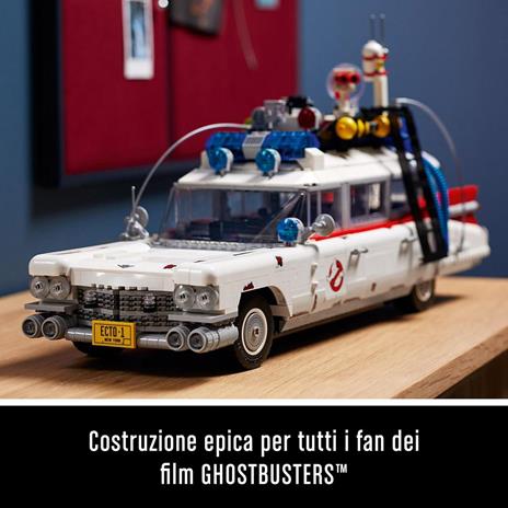 LEGO Icons 10274 ECTO-1 Ghostbusters, Macchina Grande da Collezione, Modellino da Costruire, Set da Esposizione per Adulti - 3