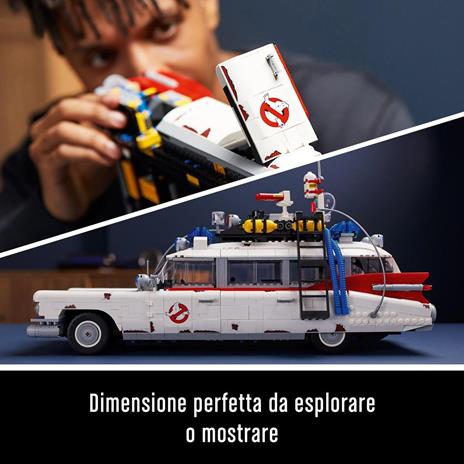 LEGO Icons 10274 ECTO-1 Ghostbusters, Macchina Grande da Collezione, Modellino da Costruire, Set da Esposizione per Adulti - 7