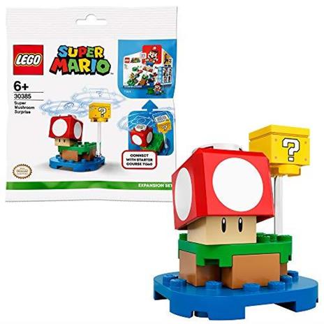 LEGO Mario Sorpresa del Super Fungo-Pack di Espansione Gioco 71360, Giocattolo, Set di Costruzioni, 30385