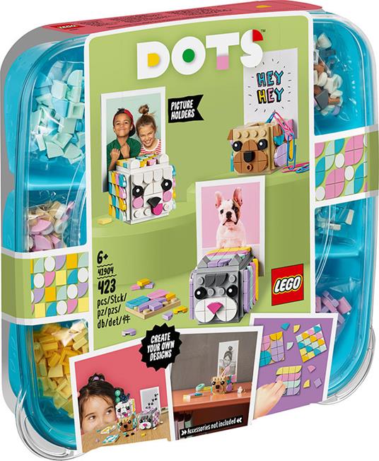 LEGO DOTS (41904). Portafoto dei Cuccioli