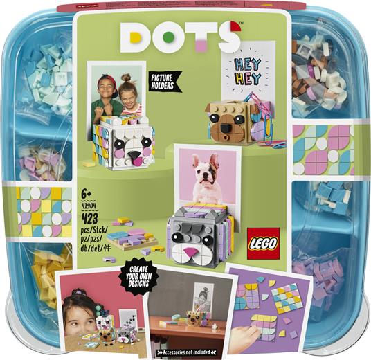 LEGO DOTS (41904). Portafoto dei Cuccioli - 12