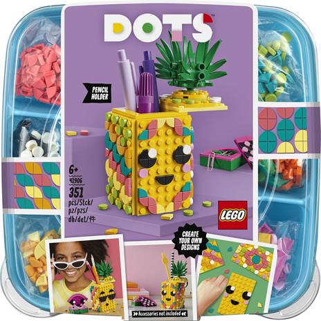 LEGO DOTS (41906). Ananas Portapenne - 11