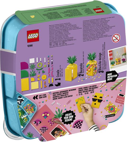 LEGO DOTS (41906). Ananas Portapenne - 13