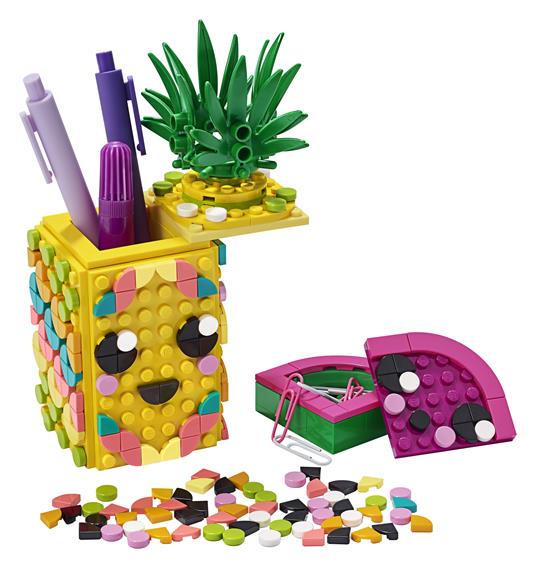 LEGO DOTS (41906). Ananas Portapenne - 2