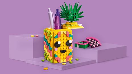LEGO DOTS (41906). Ananas Portapenne - 3