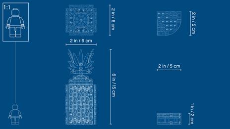 LEGO DOTS (41906). Ananas Portapenne - 9