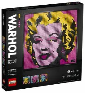 LEGO Art(31197). Andy Warhol's Marilyn Monroe - 2