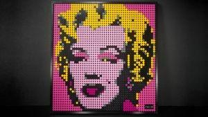 LEGO Art(31197). Andy Warhol's Marilyn Monroe - 4