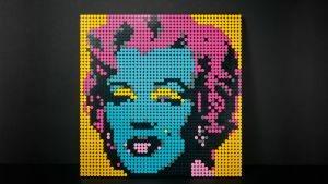 LEGO Art(31197). Andy Warhol's Marilyn Monroe - 8