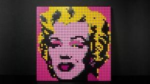 LEGO Art(31197). Andy Warhol's Marilyn Monroe - 9