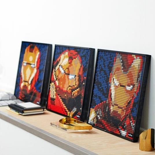 LEGO Art (31199). Iron Man. Marvel Studios - LEGO - LEGO Art - Set  mattoncini - Giocattoli