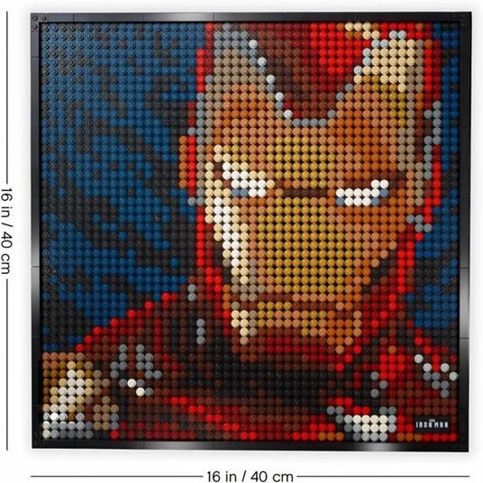 LEGO Art (31199). Iron Man. Marvel Studios - 9