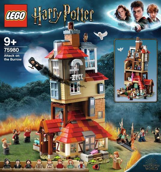 LEGO® Harry Potter™ 75980 Attacco alla Tana - 8