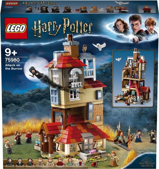 LEGO® Harry Potter™ 75980 Attacco alla Tana - 9