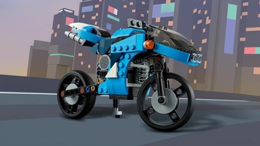 LEGO Creator 31114 3 in 1 Superbike, Kit di Costruzione Moto Sportiva o Classica o Hoverbike, Veicoli Giocattolo per Bambini - 9