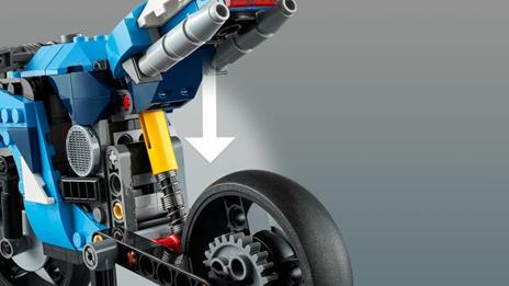 LEGO Creator 31114 3 in 1 Superbike, Kit di Costruzione Moto Sportiva o Classica o Hoverbike, Veicoli Giocattolo per Bambini - 10