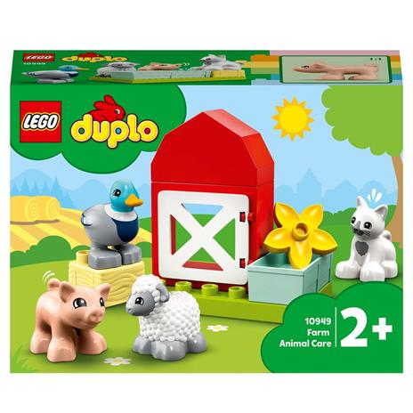 LEGO DUPLO Town 10949 Gli Animali della Fattoria, con Anatra