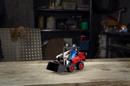 LEGO Technic 42116 Bulldozer Kit 2 in 1 da Escavatore a Hot Rod, Ruspa e Auto da Costruire - 11